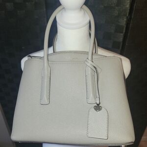 Kate Spade Light Gray Satchel